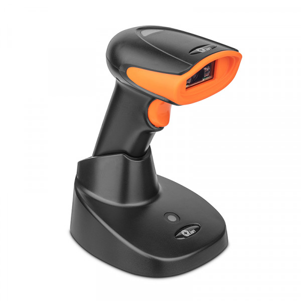 Qian 2D barcode scanner with charger base - SKU: QOB-2DMFE