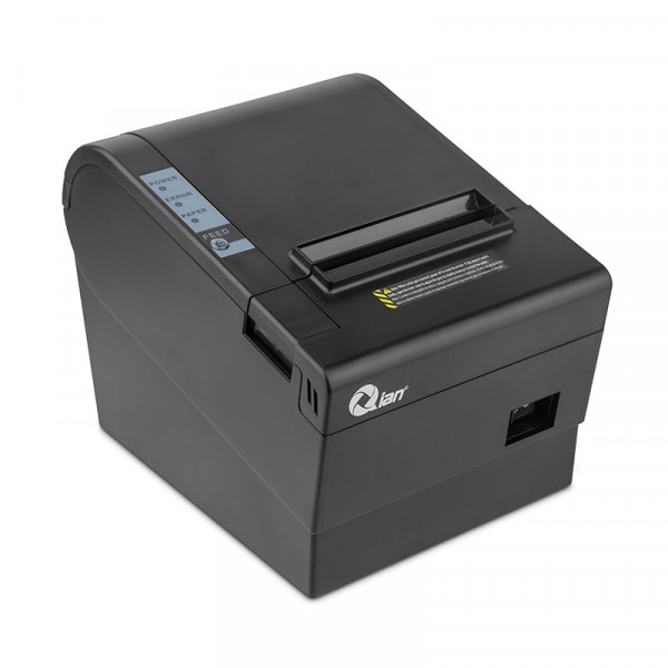 QIAN Thermal Receipt Printer 80mm with USB+LAN - SKU: QOP-T80UL-RI